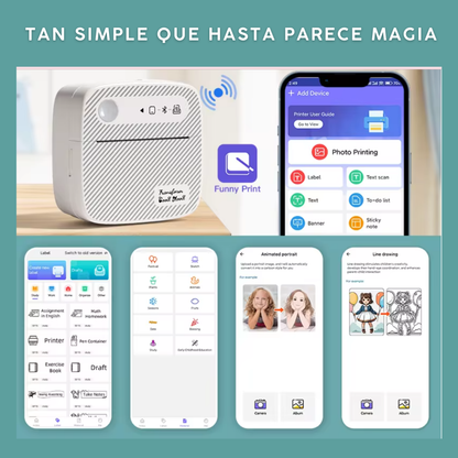 Impresora de Sticker sin Tinta (thermal tech)