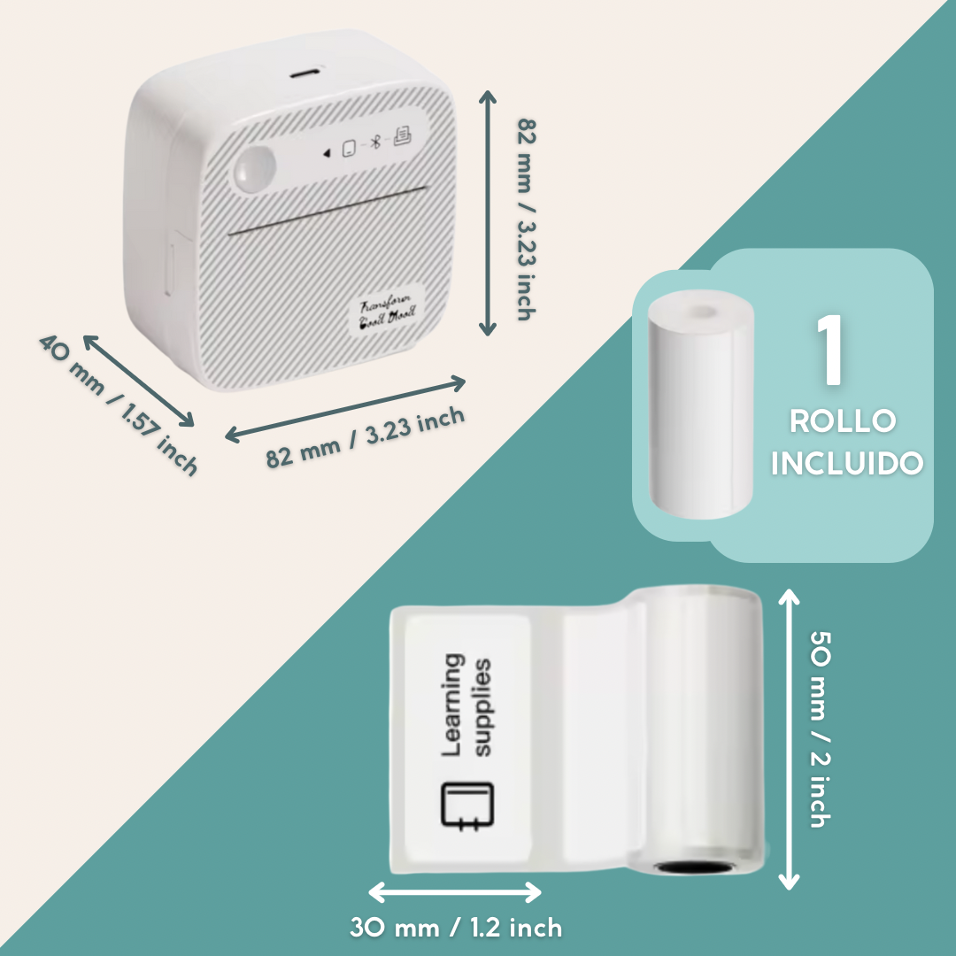 Impresora de Sticker sin Tinta (thermal tech)